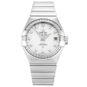 27MM 316 Grade Stainless Steel Replica Omega Constellation Ladies 123.15.27.20.55.001